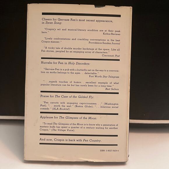 Fen Country - First Edition Book by Edmund Crispin - Picture 2 of 6